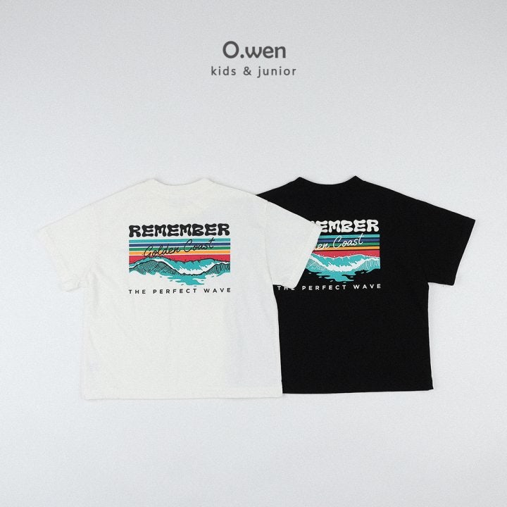 O Wen - Korean Children Fashion - #minifashionista - Remember Short Sleeve Tee