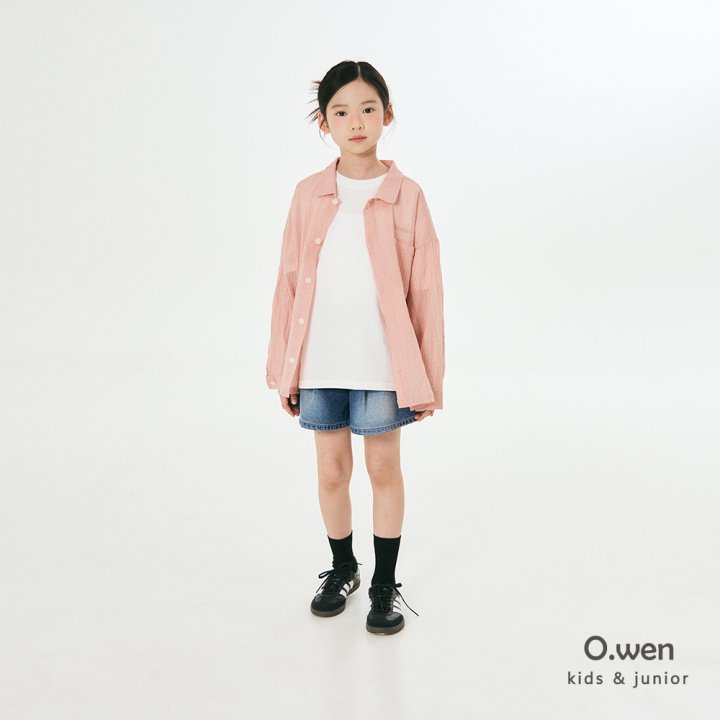 O Wen - Korean Children Fashion - #minifashionista - Summer Check Pocket Shirt - 11