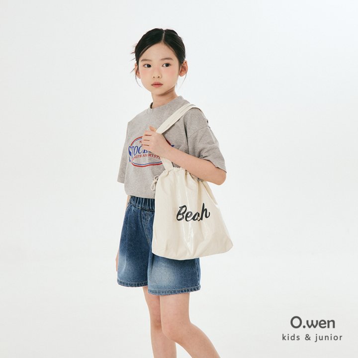 O Wen - Korean Children Fashion - #minifashionista - Beach String Bag - 6