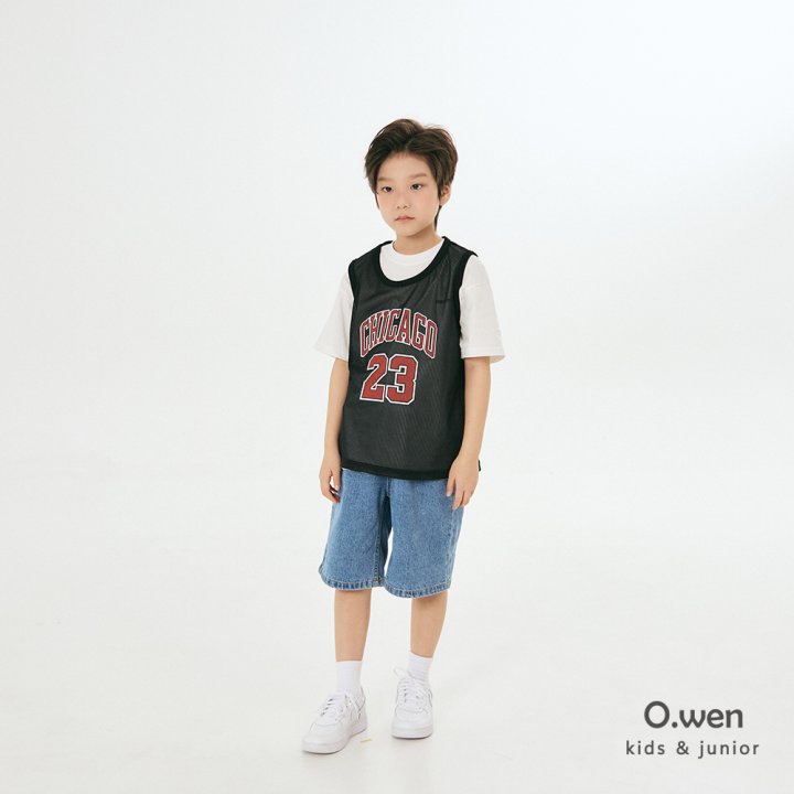 O Wen - Korean Children Fashion - #prettylittlegirls - Chicago Mesh Sleeveless Tee - 6