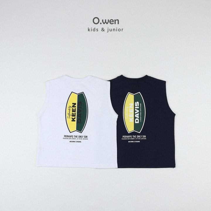 O Wen - Korean Children Fashion - #prettylittlegirls - Kin Davis Sleeveless Tee