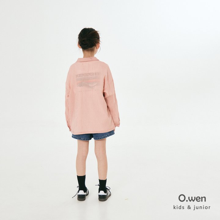 O Wen - Korean Children Fashion - #prettylittlegirls - Summer Check Pocket Shirt - 12