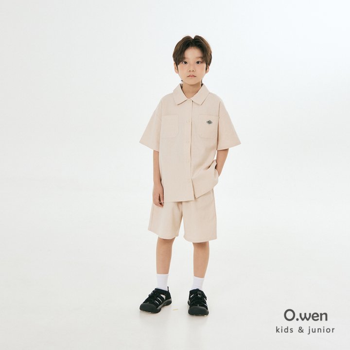 O Wen - Korean Children Fashion - #stylishchildhood - Rodeo Linen Shirt - 11