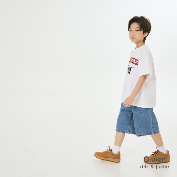 O Wen - Korean Children Fashion - #stylishchildhood - Summer Bermuda Denim Pants - 6