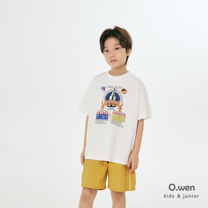 O Wen - Korean Children Fashion - #stylishchildhood - Champion Short Sleeve Tee - 3