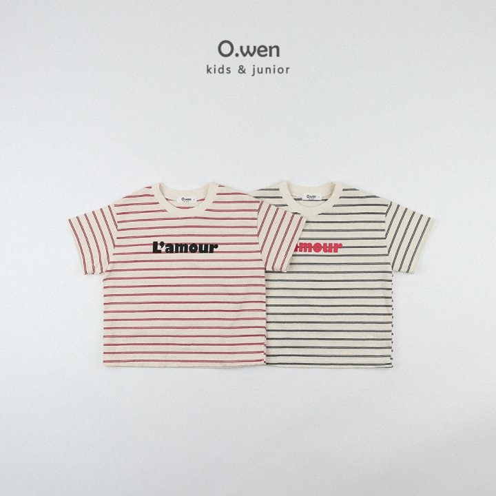 O Wen - Korean Children Fashion - #stylishchildhood - Lamour Short Sleeve Tee
