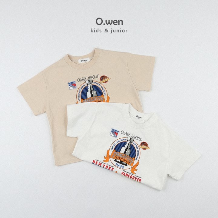 O Wen - Korean Children Fashion - #todddlerfashion - Champion Short Sleeve Tee