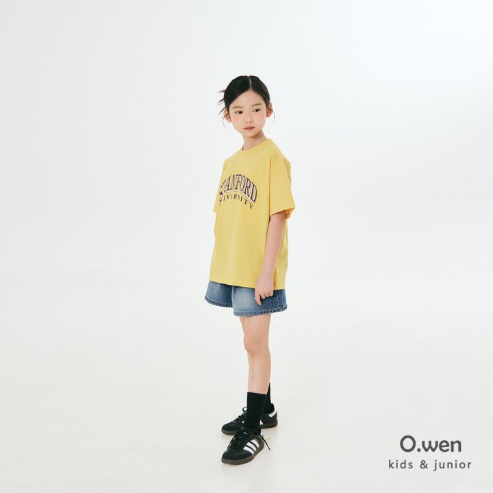 O Wen - Korean Children Fashion - #toddlerclothing - Stanford Short Sleeve Tee - 8