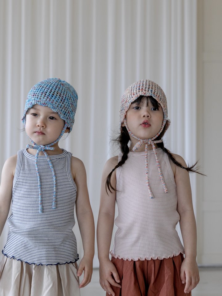 Oatmeal - Korean Children Fashion - #Kfashion4kids - Bob Sleeve Tee - 6