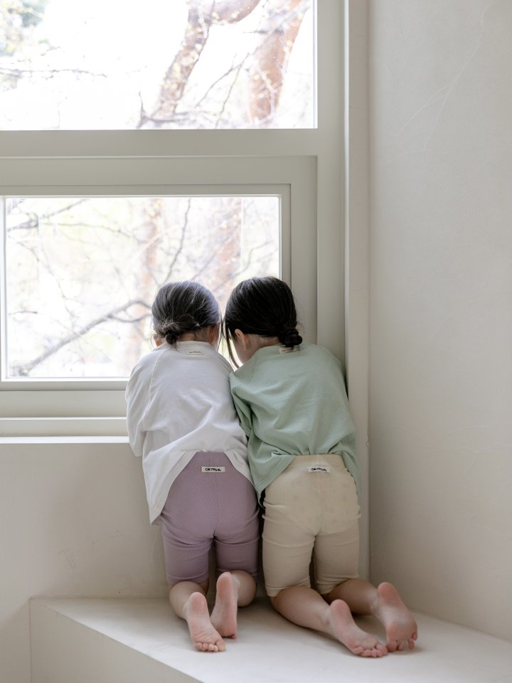 Oatmeal - Korean Children Fashion - #Kfashion4kids - Bay Leggings