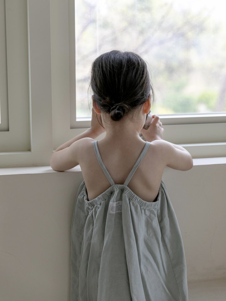 Oatmeal - Korean Children Fashion - #Kfashion4kids - Bibi Dress - 10