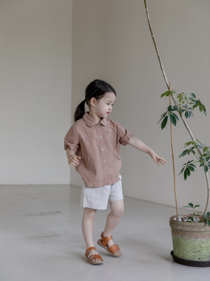 Oatmeal - Korean Children Fashion - #Kfashion4kids - Brain Pants - 9