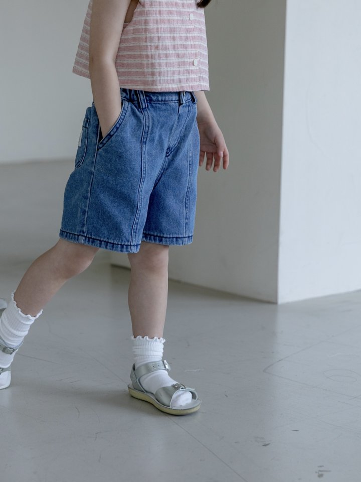 Oatmeal - Korean Children Fashion - #childofig - Oz Stripe Blouse - 8