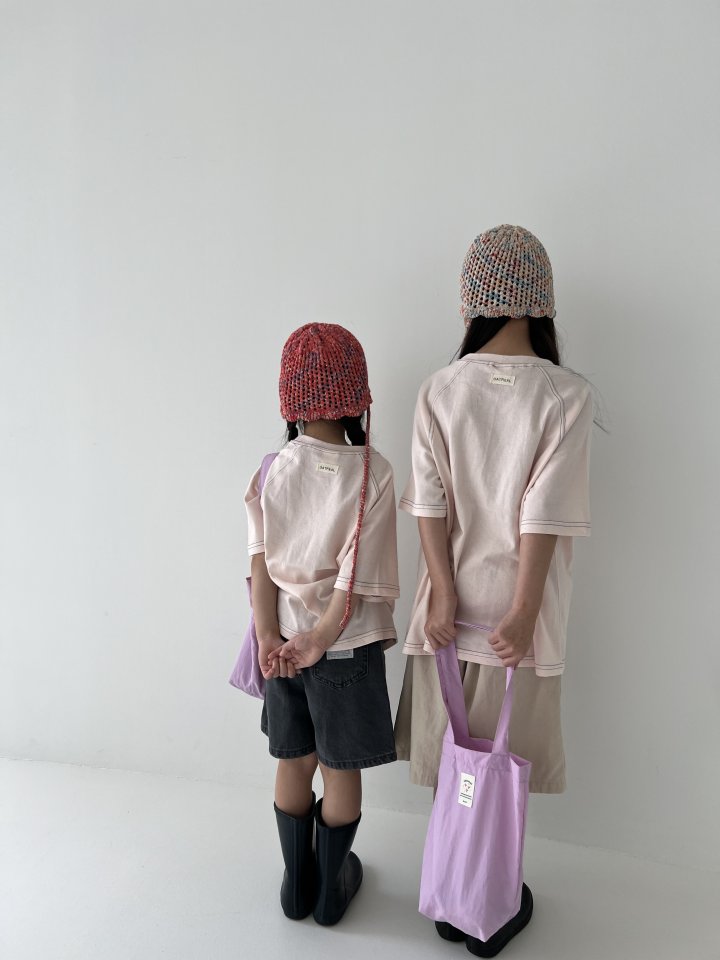 Oatmeal - Korean Children Fashion - #childofig - Point Raglan Tee - 8