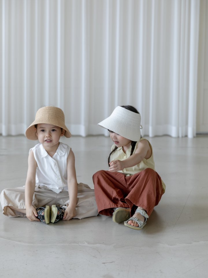 Oatmeal - Korean Children Fashion - #childofig - Daisy Hat - 2