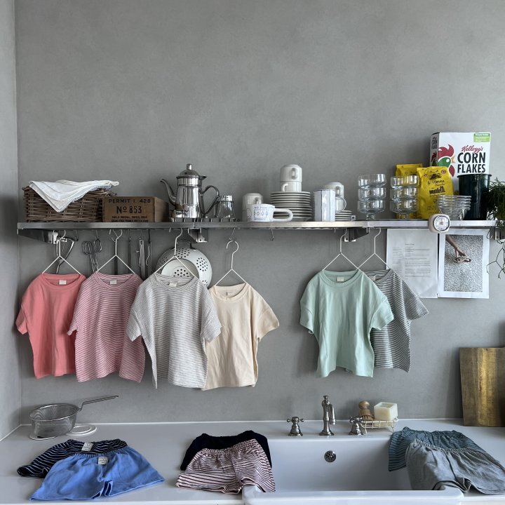 Oatmeal - Korean Children Fashion - #designkidswear - Basic Set