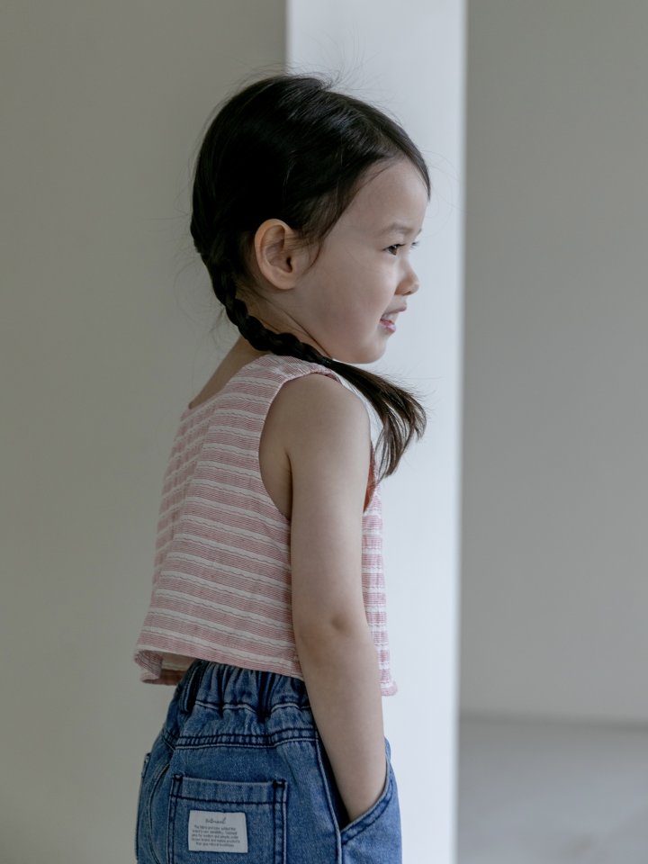 Oatmeal - Korean Children Fashion - #discoveringself - Oz Stripe Blouse - 11