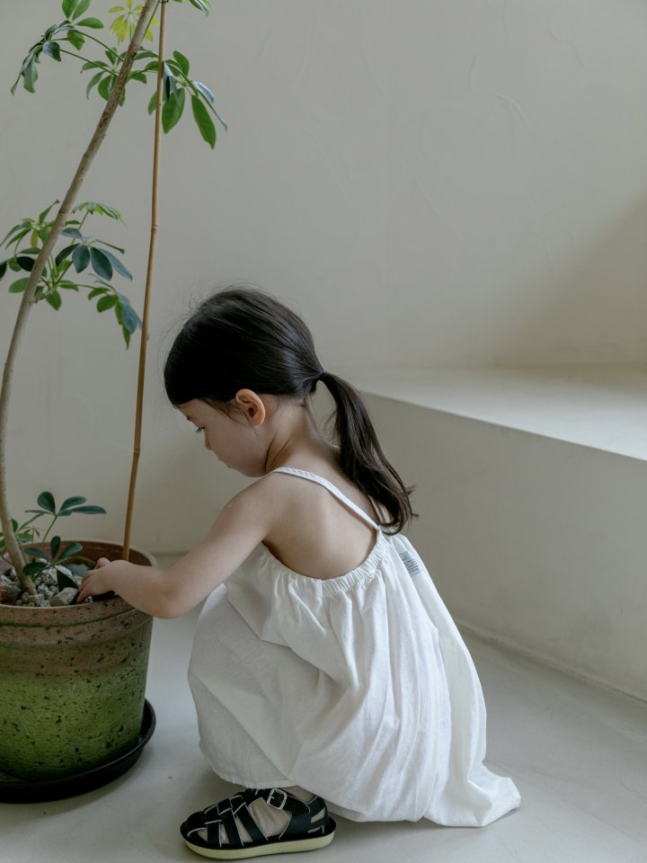Oatmeal - Korean Children Fashion - #kidsshorts - Bibi Dress - 7