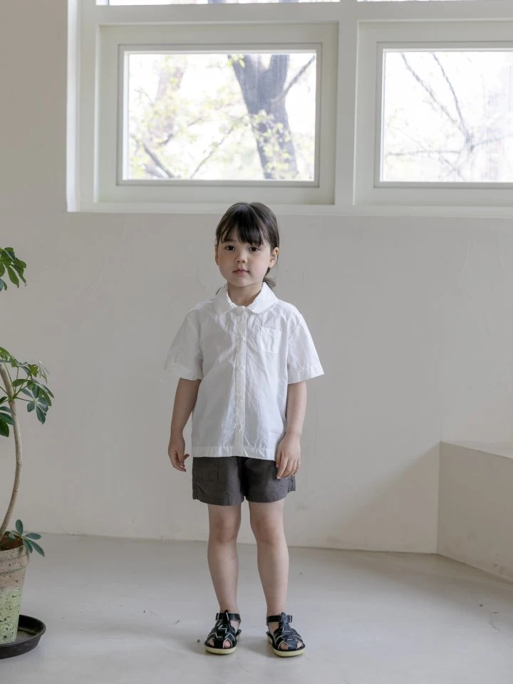 Oatmeal - Korean Children Fashion - #kidsshorts - Brain Pants - 6