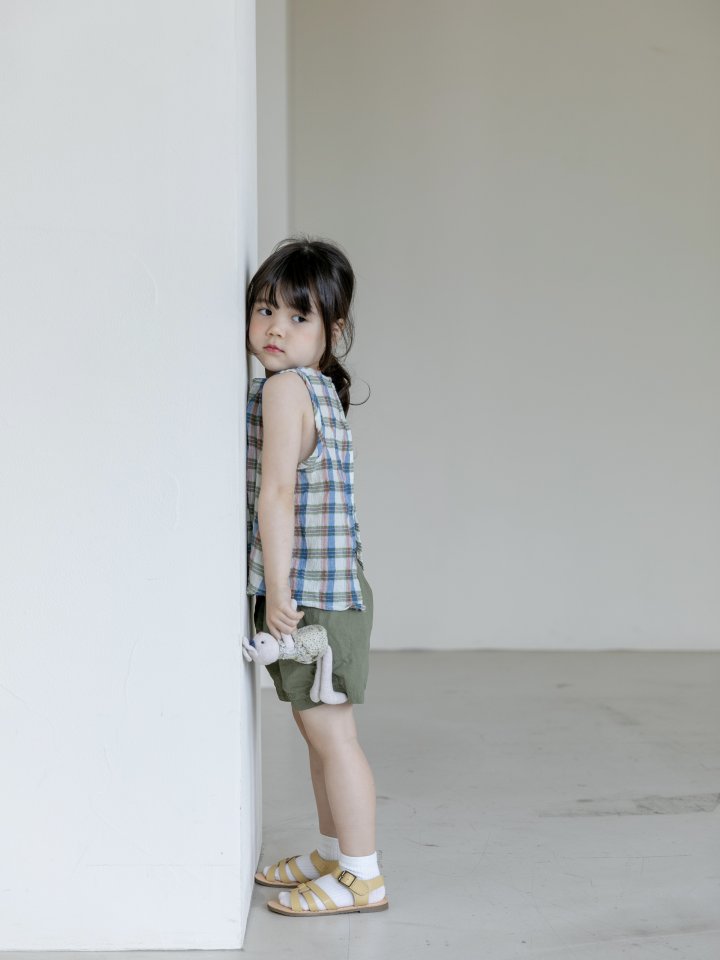 Oatmeal - Korean Children Fashion - #kidsstore - Tommy Kids Set - 4