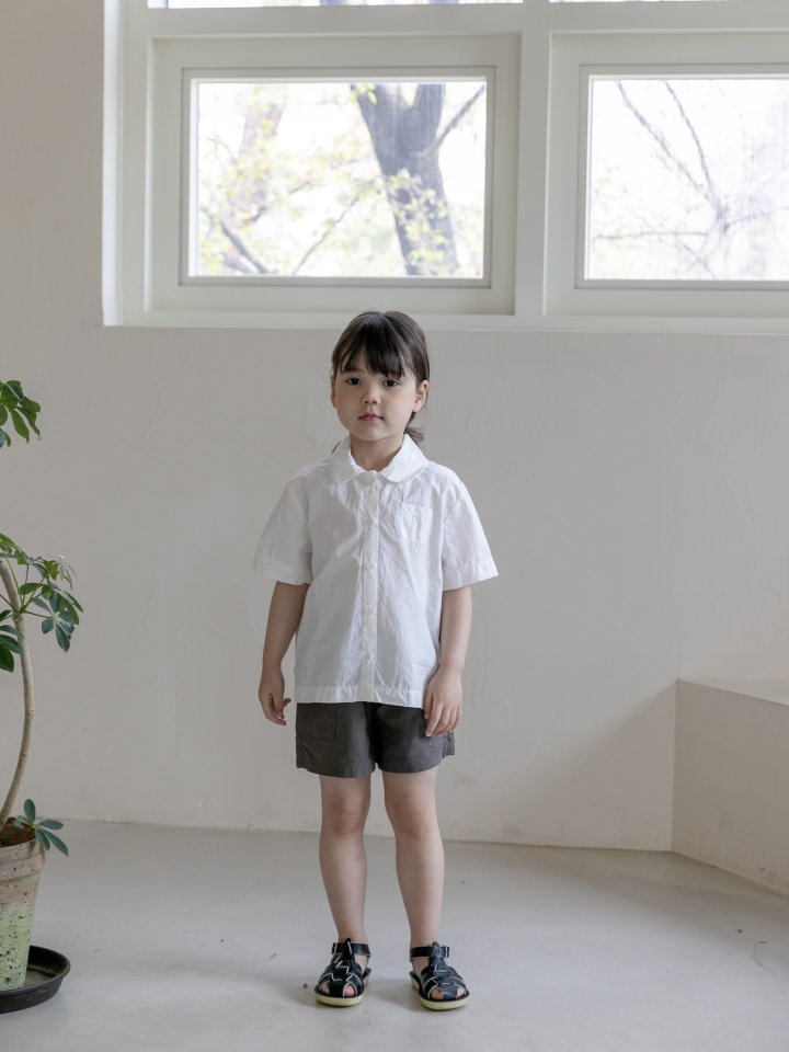 Oatmeal - Korean Children Fashion - #kidzfashiontrend - Batik Shirt - 6