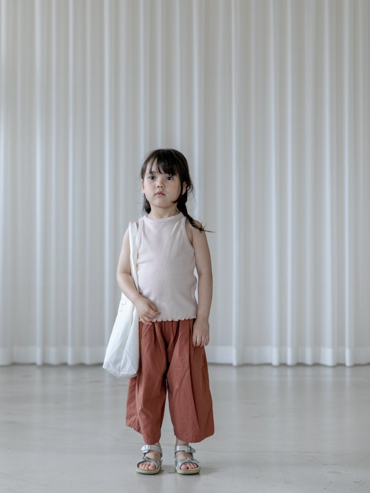 Oatmeal - Korean Children Fashion - #littlefashionista - Bob Sleeve Tee - 7
