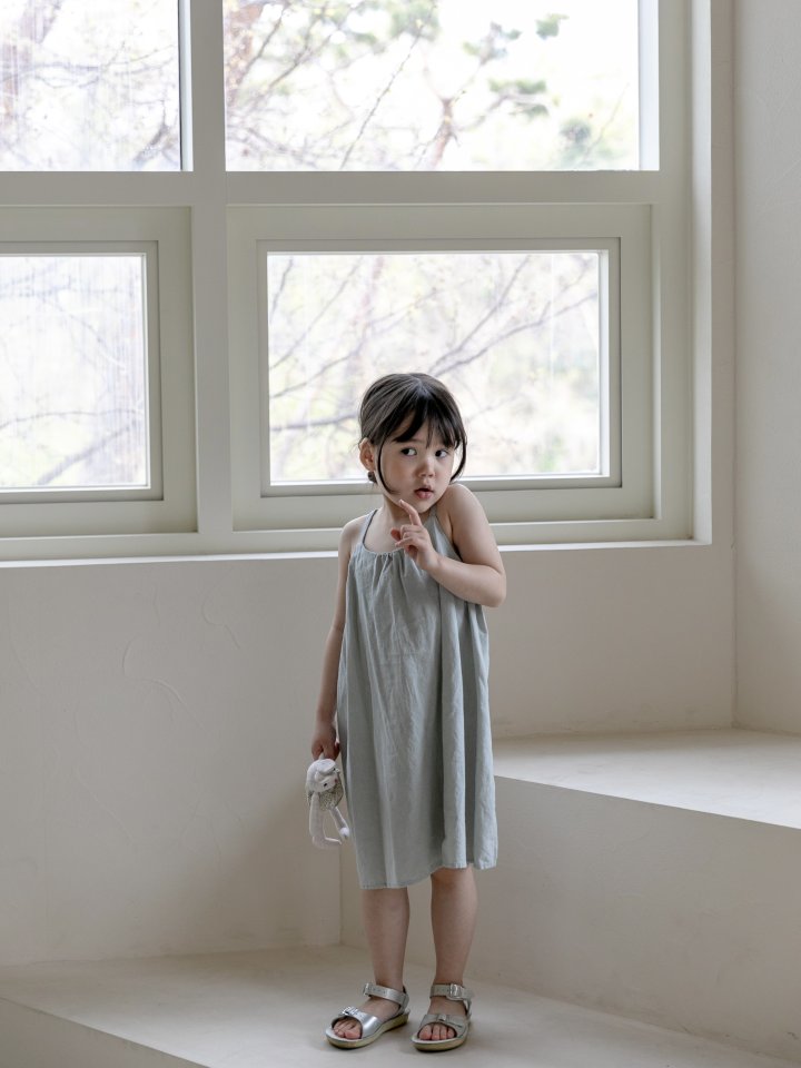 Oatmeal - Korean Children Fashion - #littlefashionista - Bibi Dress - 11