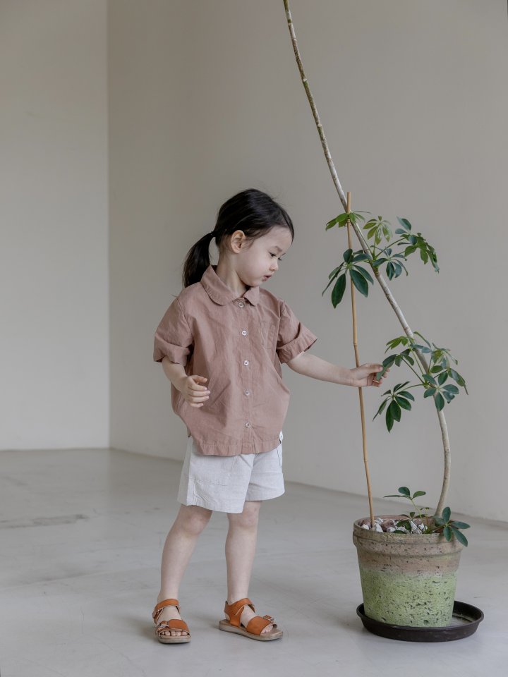 Oatmeal - Korean Children Fashion - #littlefashionista - Brain Pants - 10