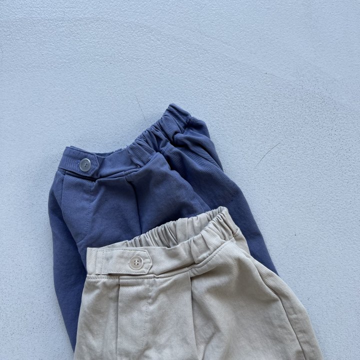 Oatmeal - Korean Children Fashion - #magicofchildhood - Captain Pants