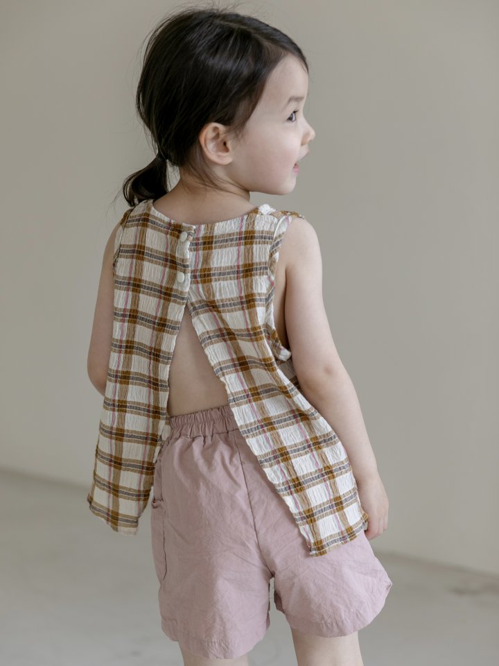 Oatmeal - Korean Children Fashion - #minifashionista - Tommy Kids Set - 8