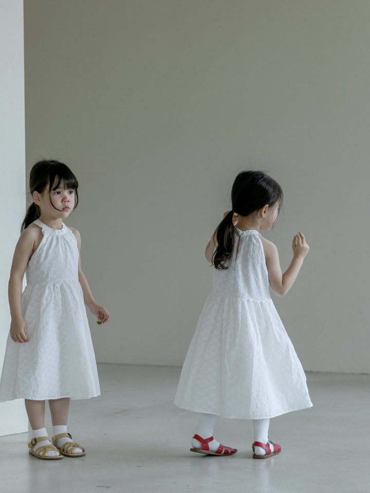 Oatmeal - Korean Children Fashion - #minifashionista - Olive Dress - 6