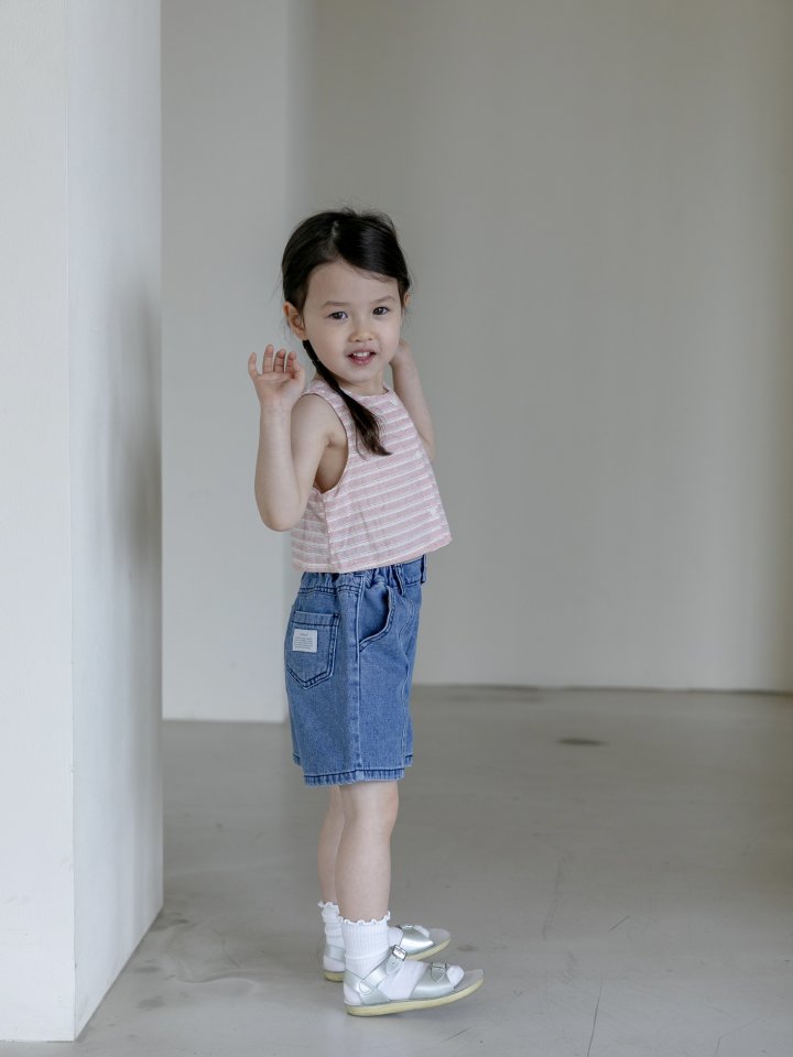 Oatmeal - Korean Children Fashion - #minifashionista - Oz Stripe Blouse - 3