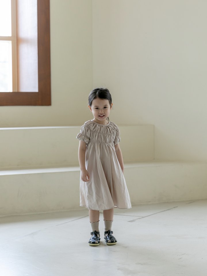 Oatmeal - Korean Children Fashion - #minifashionista - Pumpkin Dress - 8
