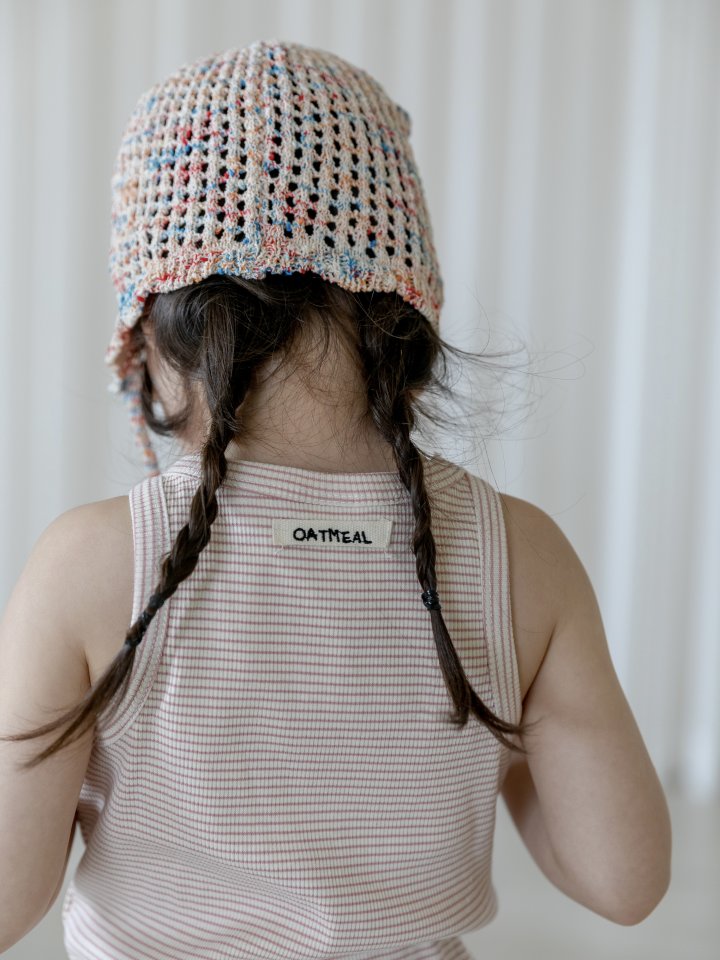 Oatmeal - Korean Children Fashion - #minifashionista - Lilac Beanie - 7