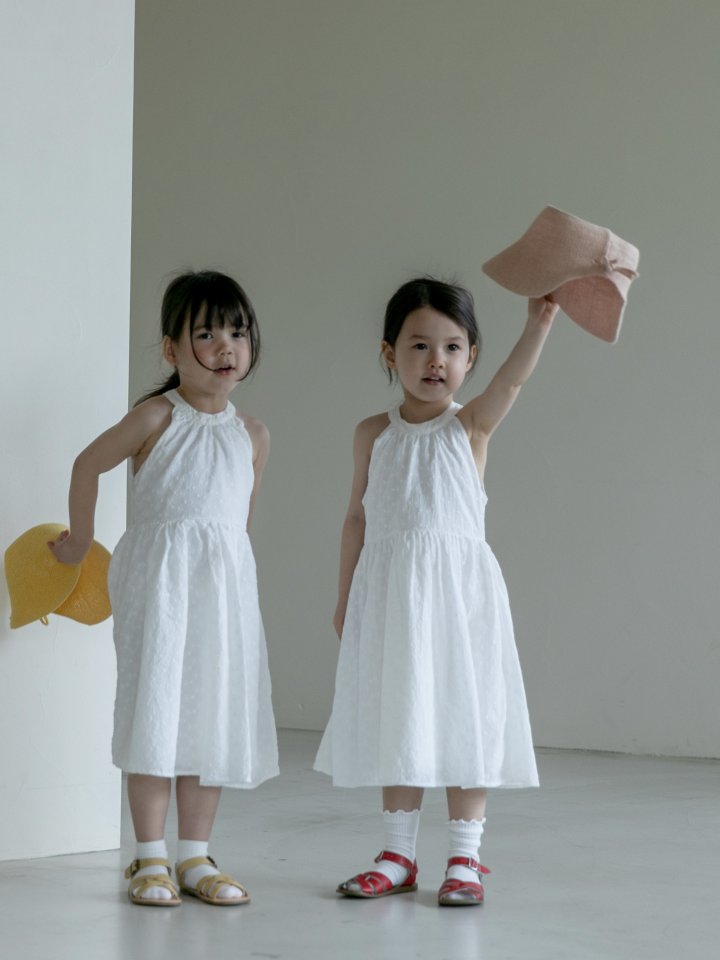 Oatmeal - Korean Children Fashion - #prettylittlegirls - Olive Dress - 7
