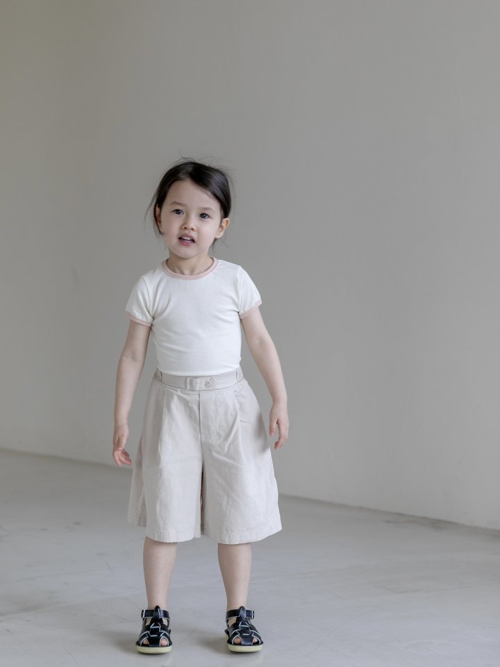 Oatmeal - Korean Children Fashion - #prettylittlegirls - Bakery Slim Round Tee - 6