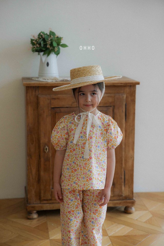 Ohho - Korean Children Fashion - #Kfashion4kids - Ppuang Frill Pants - 12