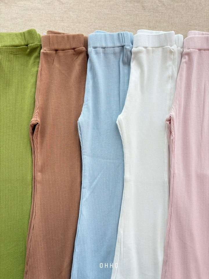 Ohho - Korean Children Fashion - #Kfashion4kids - Modal Cooling Bootcut Pants - 9