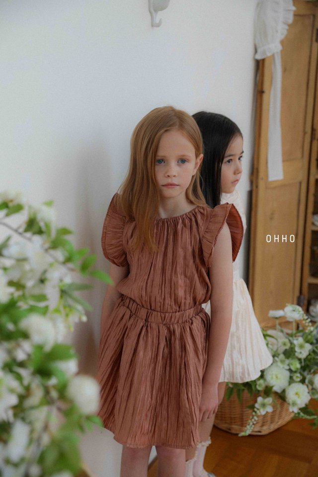 Ohho - Korean Children Fashion - #Kfashion4kids - Shine Pleats Skirt - 7