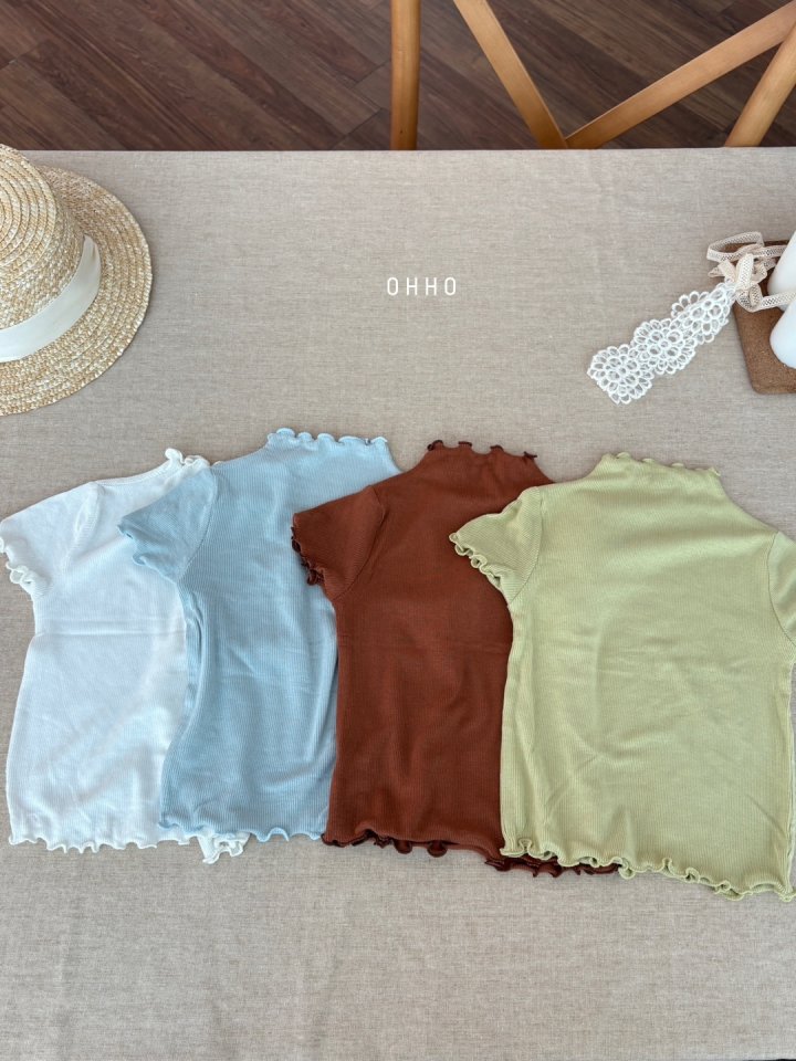 Ohho - Korean Children Fashion - #childofig - Dove Petite Short Sleeve Tee - 5