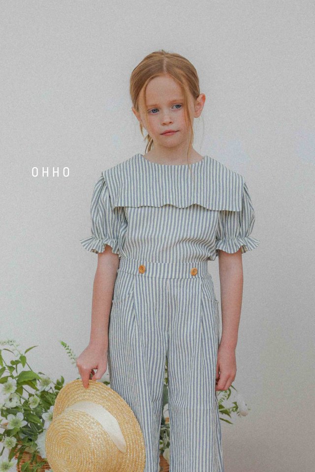 Ohho - Korean Children Fashion - #childofig - French Sailor Blouse - 12