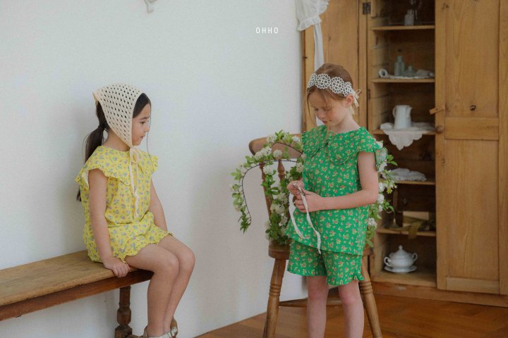 Ohho - Korean Children Fashion - #childofig - Blossom Frill Shorts - 12
