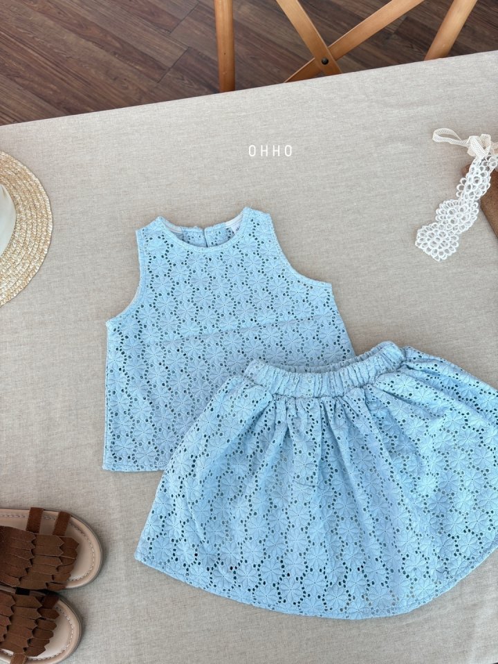 Ohho - Korean Children Fashion - #childofig - Ett Punching Skirt - 10