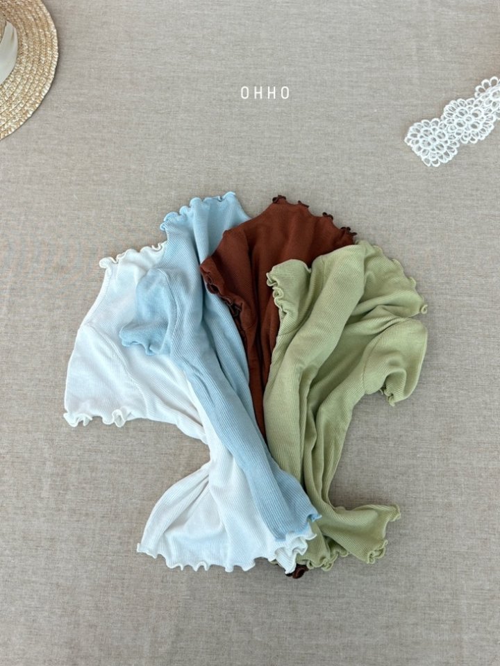 Ohho - Korean Children Fashion - #childrensboutique - Dove Petite Short Sleeve Tee - 6
