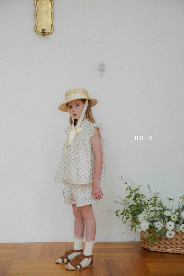 Ohho - Korean Children Fashion - #childrensboutique - Caramel Blouse - 9