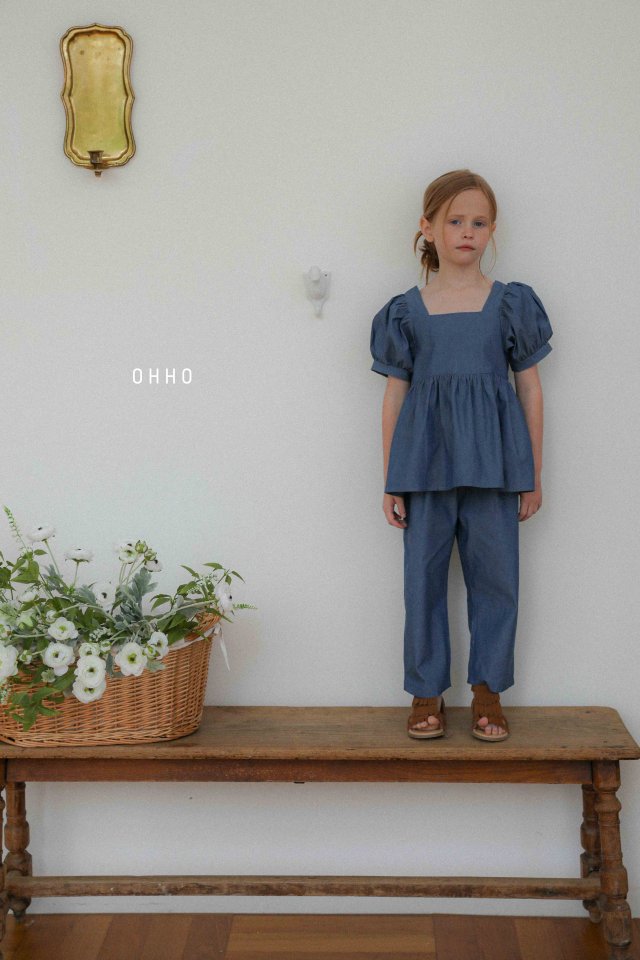 Ohho - Korean Children Fashion - #designkidswear - Denim Summer Pants - 11