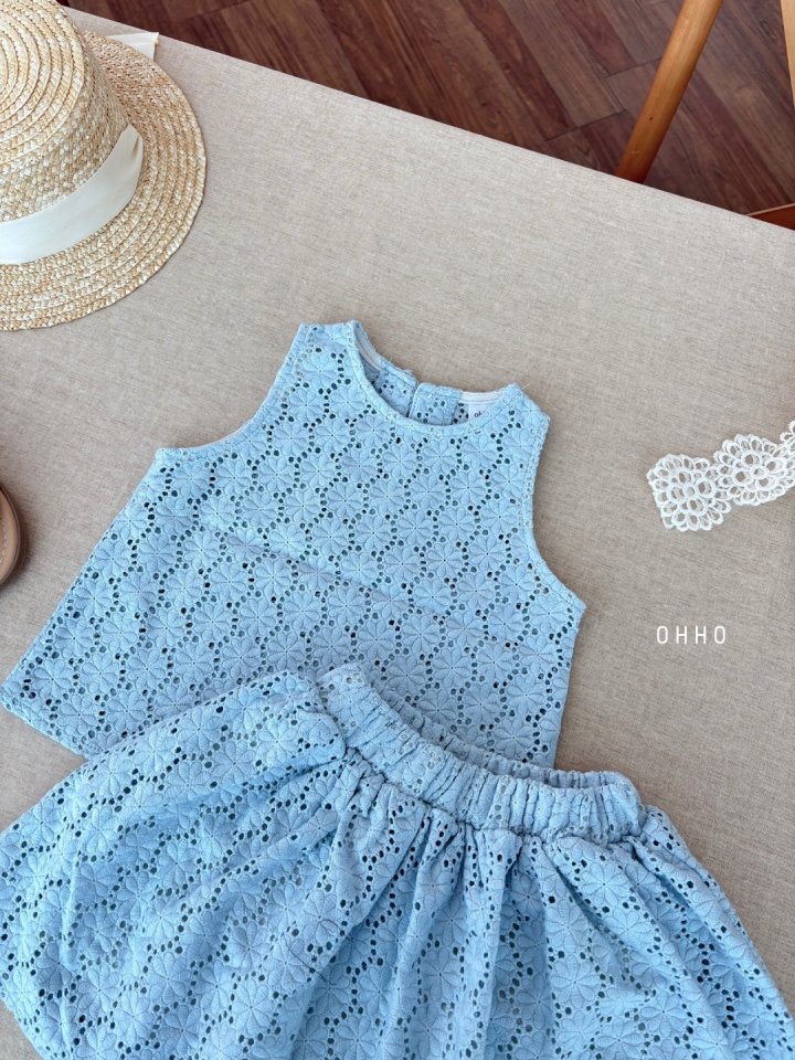 Ohho - Korean Children Fashion - #discoveringself - Ett Punching Blouse - 10