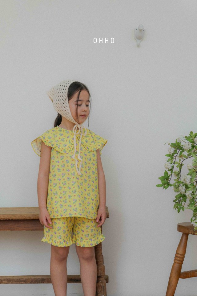 Ohho - Korean Children Fashion - #discoveringself - Blossom Frill Shorts