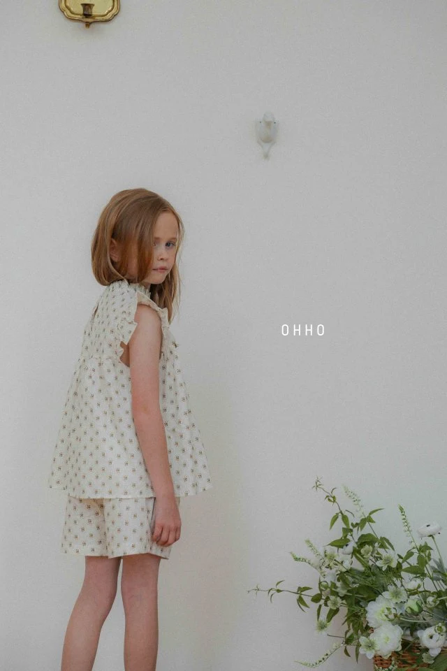 Ohho - Korean Children Fashion - #discoveringself - Caramel Blouse - 11