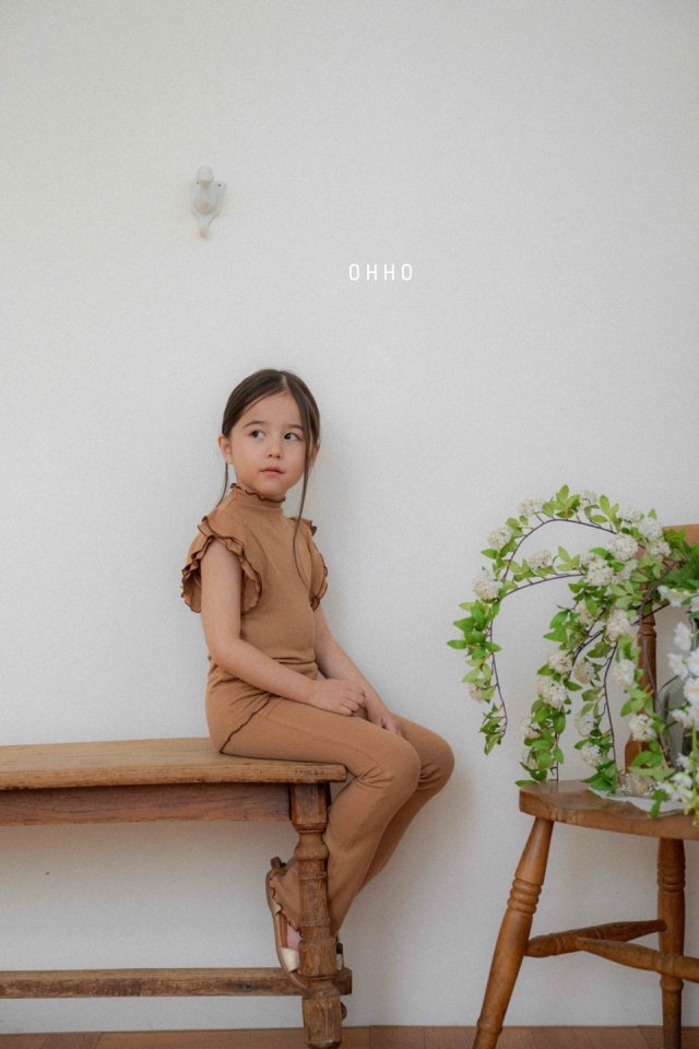 Ohho - Korean Children Fashion - #designkidswear - Modal Cooling Bootcut Pants - 4